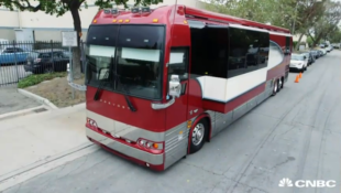 Country Star Brad Paisley’s Corvette-Inspired Tour Bus