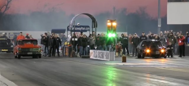 Drag Race: Monza Split Bumper Camaro Dances to a Win