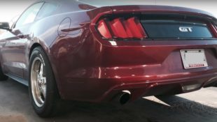 ls1tech.com S550 Mustang GT 5.0 vs. 6G Camaro SS LT1 street race