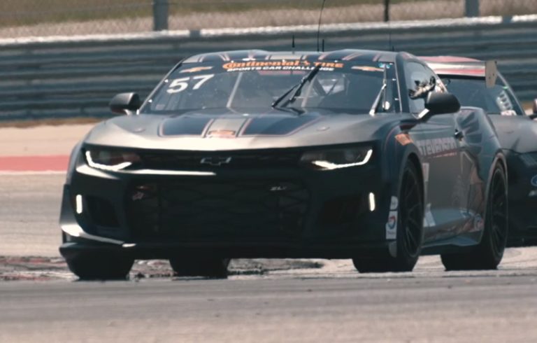 2017 Chevy Camaro Gt4r Debuts In Imsa Competition