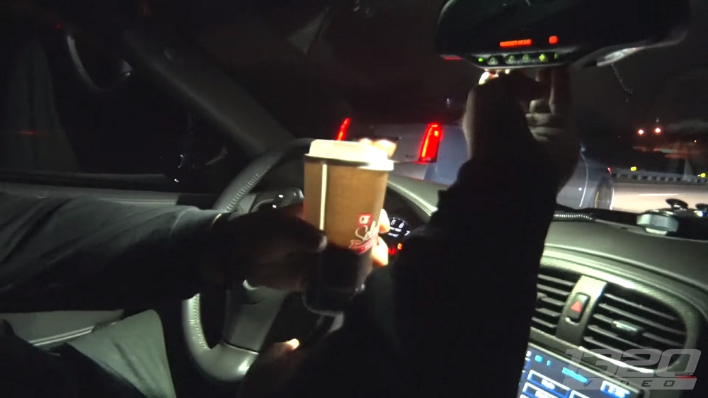 LS1tech.com 1320 Video Holding Coffee While Street Racing Corvette Mexico