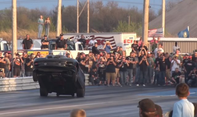 LS1tech.com Pontiac Firehawk Wheelies Drag Racing