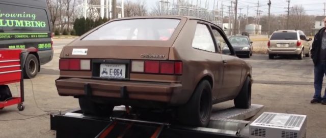 LS1tech.com LS1 Chevette swap dyno run