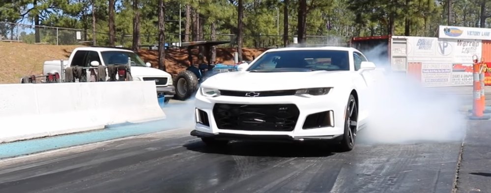 LS1tech.com RPM Motorsports 2017 Camaro ZL1 10-speed auto 1/4 mile 100 shot nitrous 9-second pass 1320