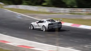 LS1tech.com 2018 Chevy Chevrolet Corvette ZR1 DOHC LT5 V8 Spotted Nurburgring