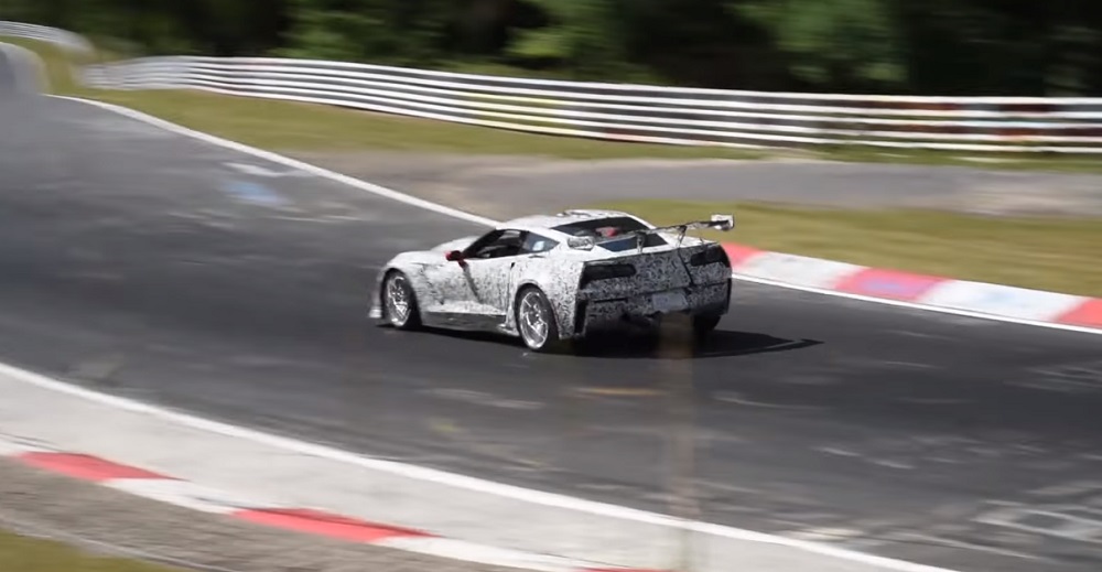 LS1tech.com 2018 Chevy Chevrolet Corvette ZR1 DOHC LT5 V8 Spotted Nurburgring