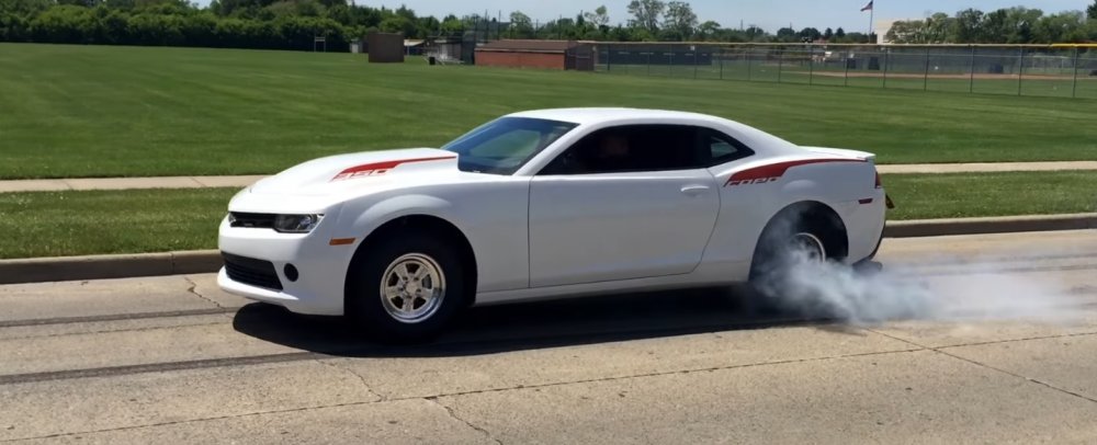 Ls1tech.com COPO Camaro burnout