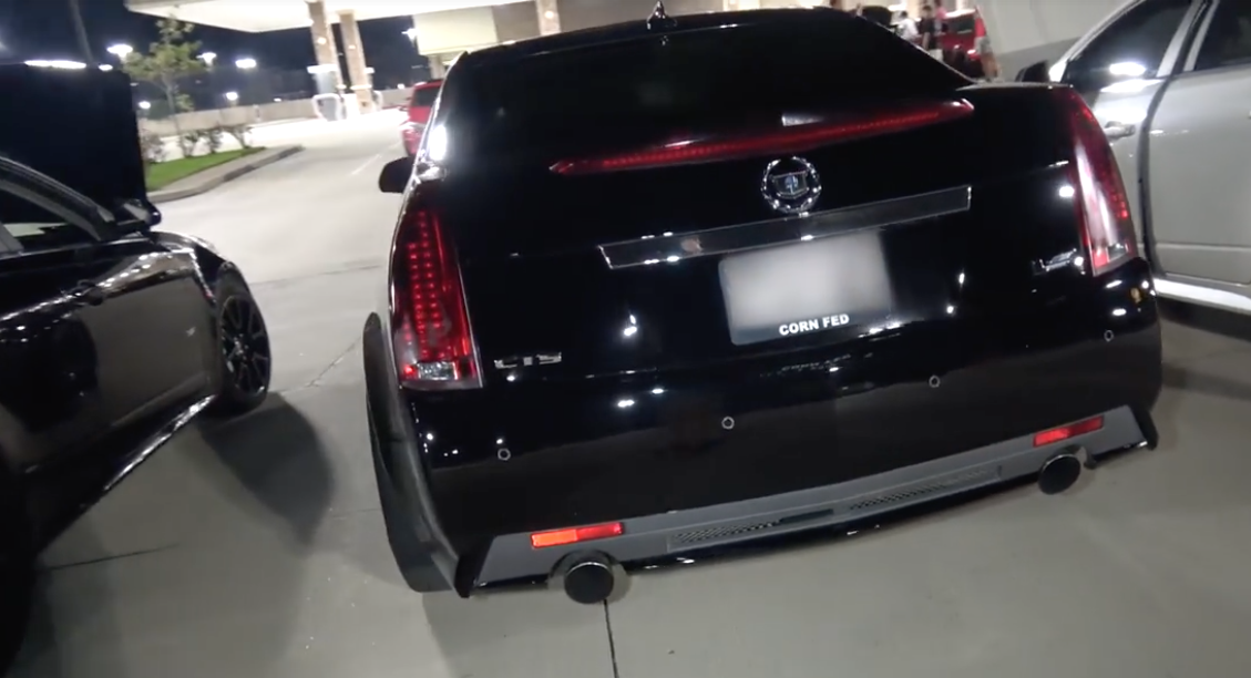 Roll Racing CTS-V in Texas
