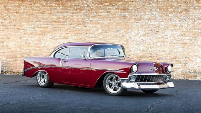 1956 Chevy 210 Burning Hot With an LS1