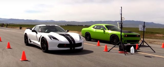 LS1tech.com C7 Z06 vs. Challenger Hellcat Shift-S3ctor Battle