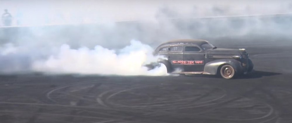 LS1tech.com Oldsmobile Mobster Classic Australian Burnout Competition