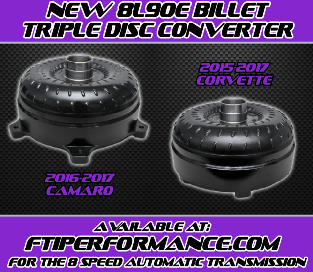LS1tech.com FTI Performance Billet Torque Converter 8L90E Triple Disc