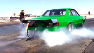 Two Big-Bodied Chevys Go All out on the Strip for $2,000