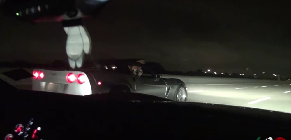 Corvette Z06 beating a Corvette Z06