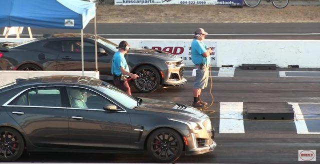 LT4 Camaro Vs LT4 Cadillac CTS-V