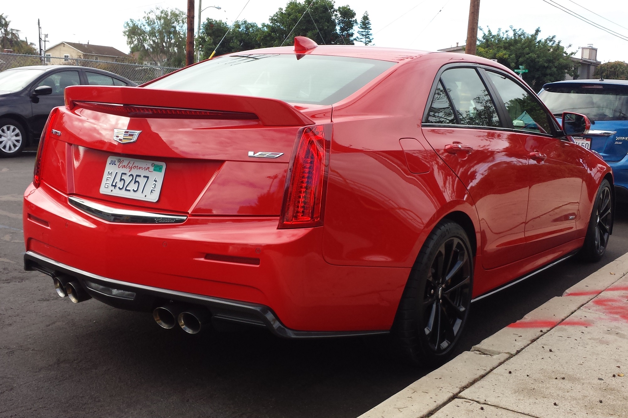 LS1tech.com Cadillac ATS-V vs. BMW M3 M4 First Drive Review Test Comparison