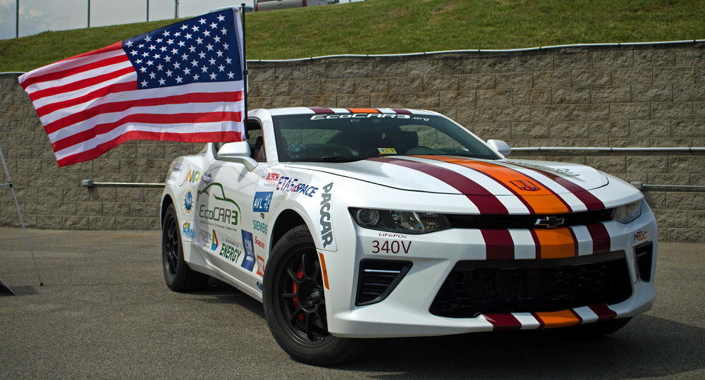 LS1tech.com General Motors GM EcoCar 3 Camaro SS Hybrid of the Future