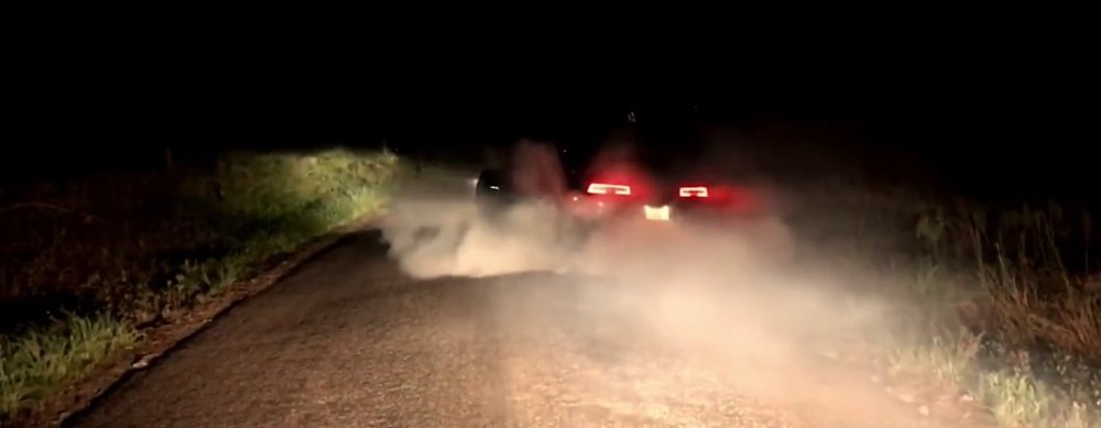 2014 Camaro SS Night Burnout