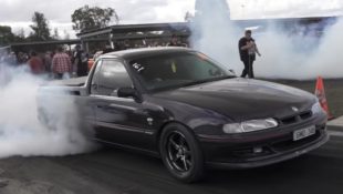 LS1 Holden Ute Burnout