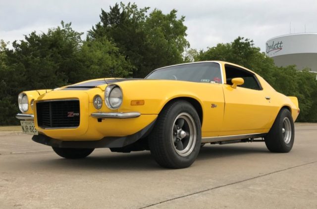 1973 Camaro Z28 Low Front 3/4