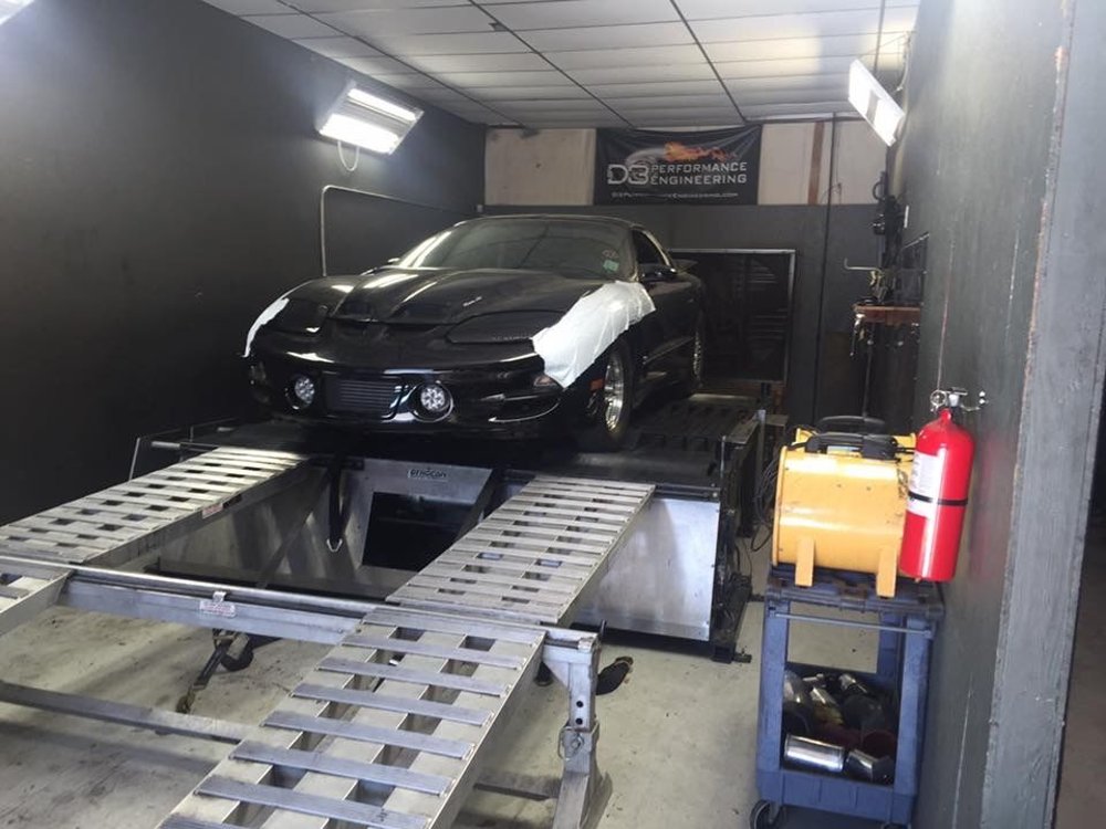 Project Blackbird Firebird on the Dyno