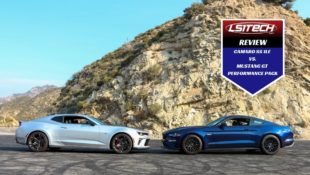 Chevrolet Chevy Camaro SS 1LE vs. Ford Mustang GT Performance Pack Comparison Review 2018 2019 Muscle Cars Sports Cars America American LS1tech.com Jake Stumph