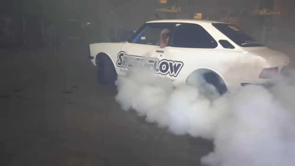 LS Corolla Burnout Machine