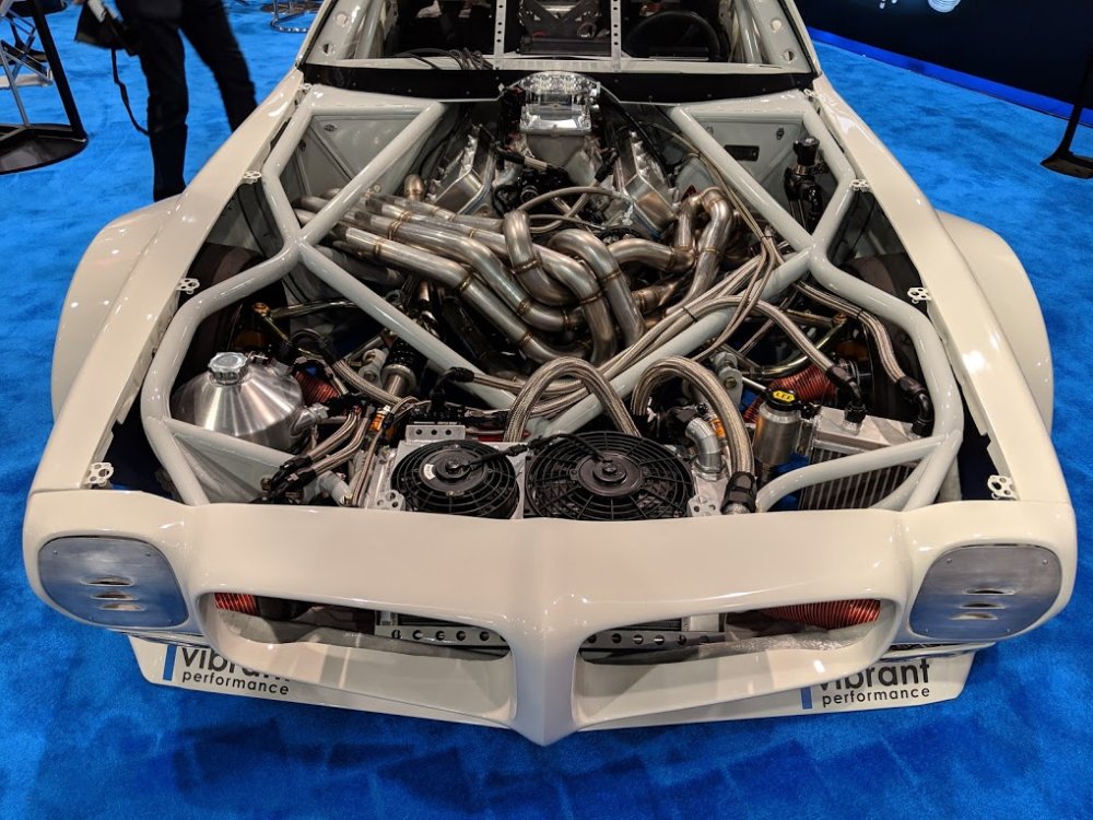 1970 Pontiac Trans Am Insane Engine Bay Front