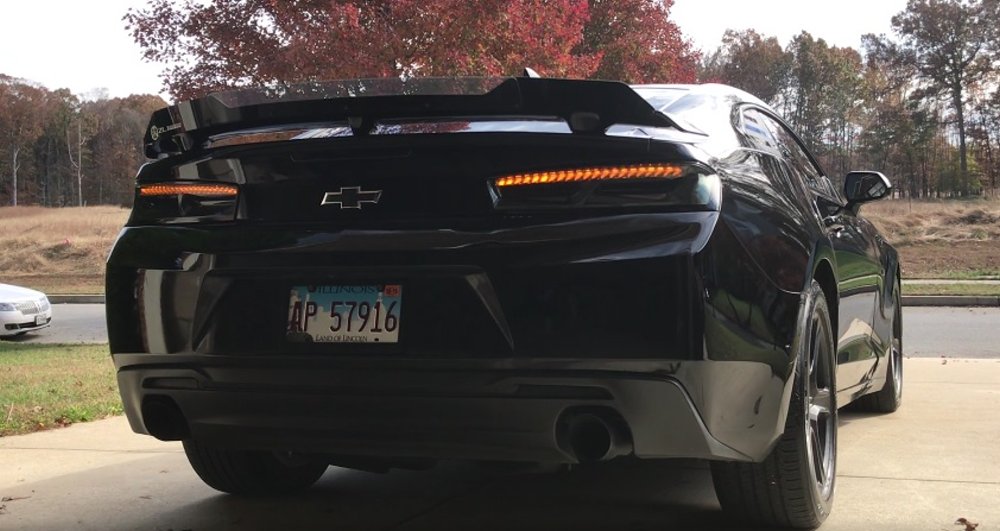 6g Camaro Sequential Taillights in Action