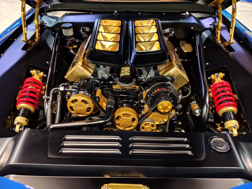 1970 Widebdy Camaro Engine Front