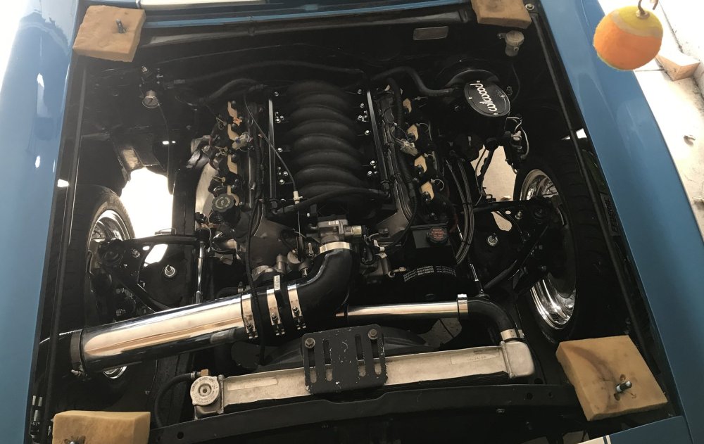 1967 Camaro LS1 Engine Bay