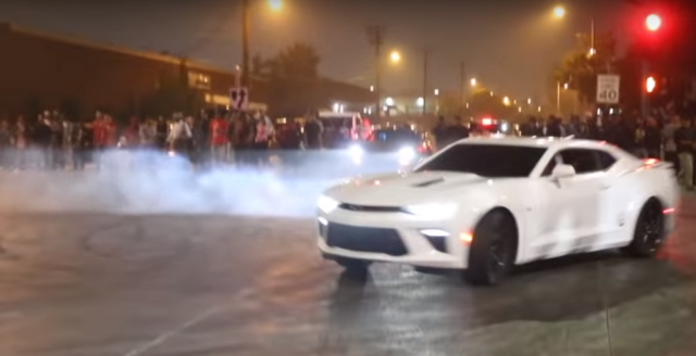 ls1tech.com Chevys Behaving Badly Camaro Slides Into Another Vehicle
