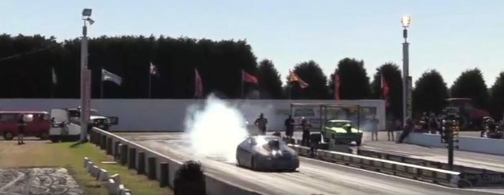 Pontiac GTO Burnout