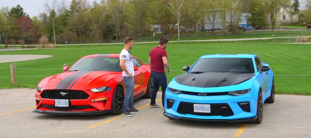 Mustang GT PP2 Vs Camaro SS 1LE