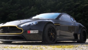 Check Out this Twin-Turbo LS-powered Aston Martin Drift Car!