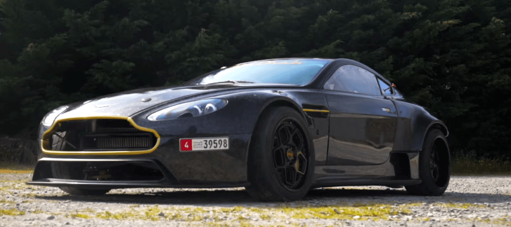 Check Out this Twin-Turbo LS-powered Aston Martin Drift Car!