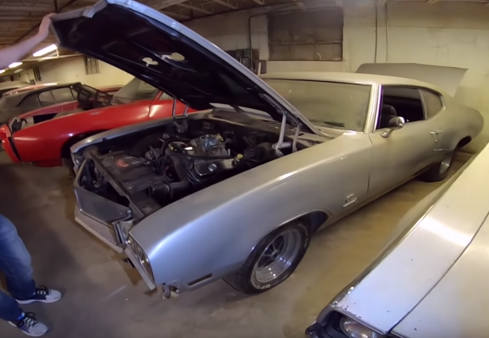 Classic, old-school GM muscle cars