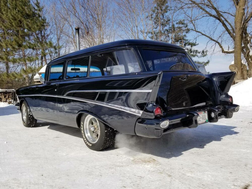 Classic ’57 Chevy Wagon for Sale Packs Righteous LS1 Power