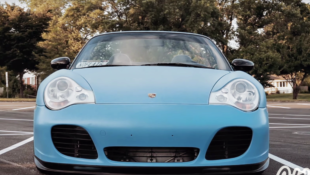 LS-swapped Porsche catches fire with Nitrous