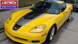 Yellow C6 Corvette