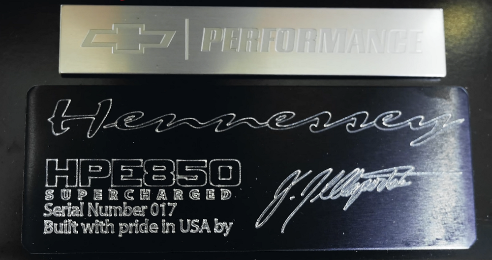 Hennessey ZL1 HPE-850 package certification