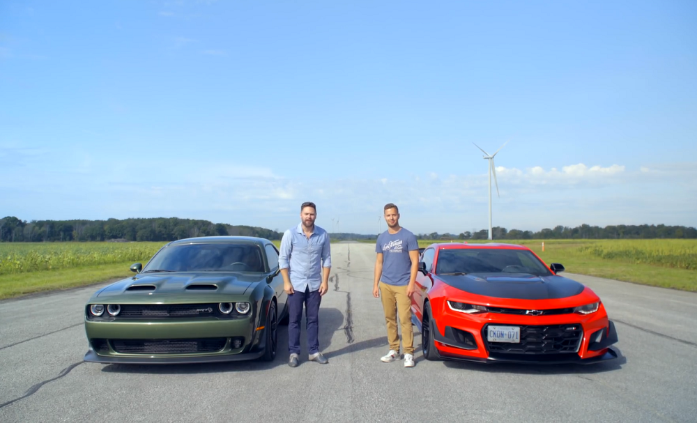 ZL1 1LE Punishes Hellcat Redeye on Road Course