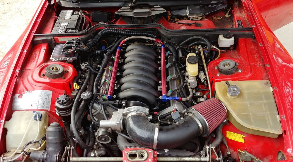 Porsche 944 with an LS3