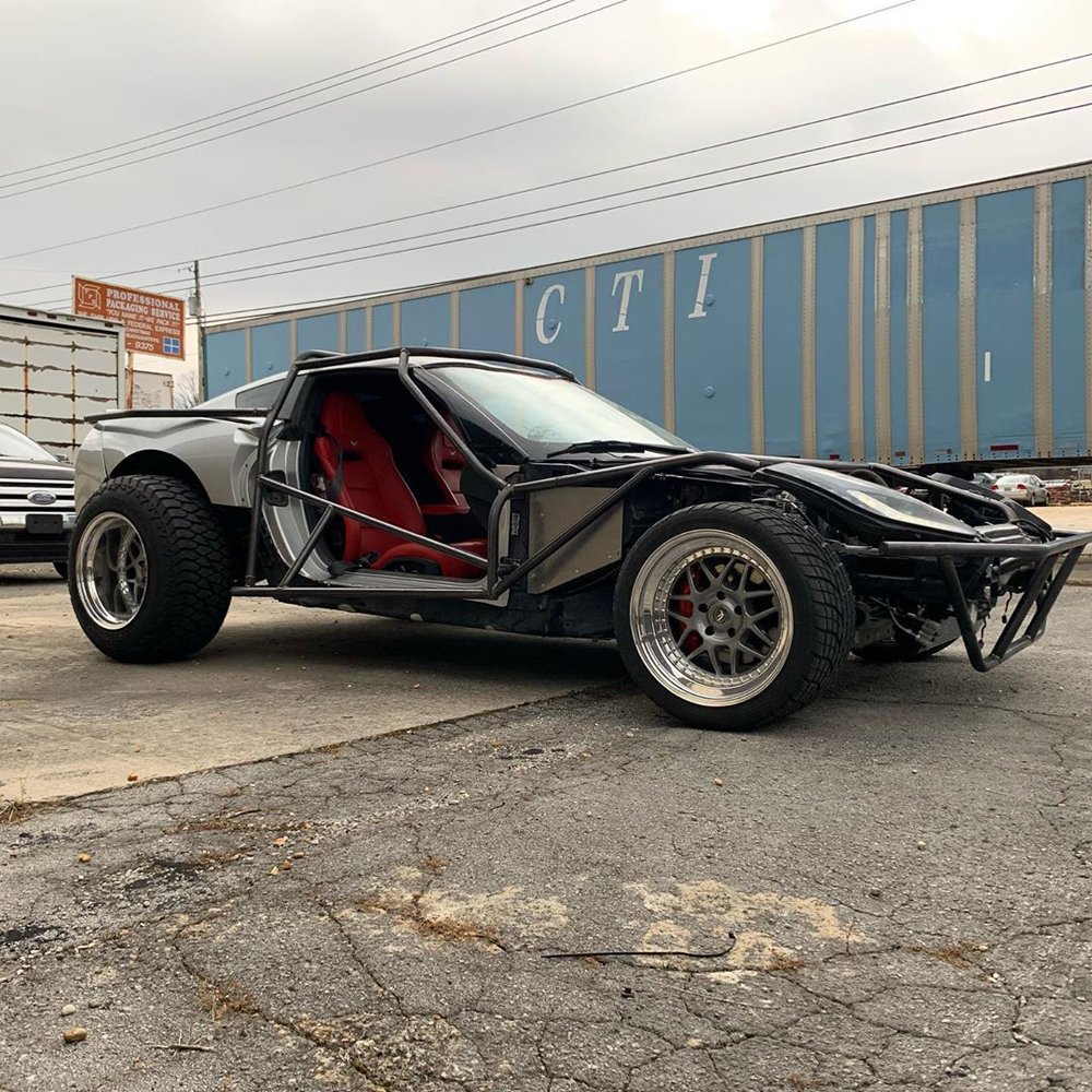 C7 Corvette Offroad Mad Max Style Death Kart Build