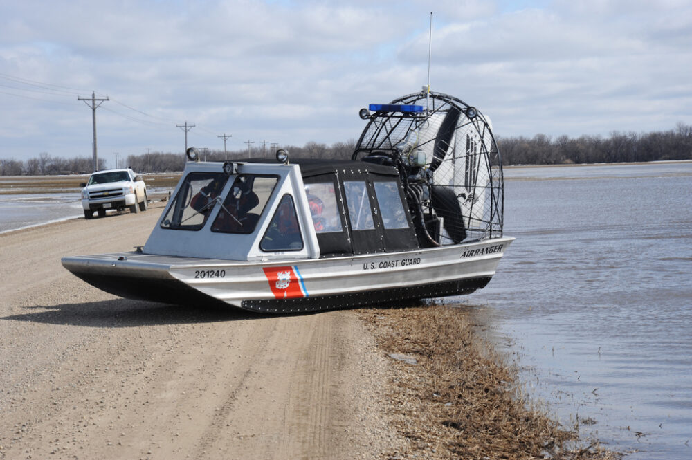 U.S. Coast Guard Airboat