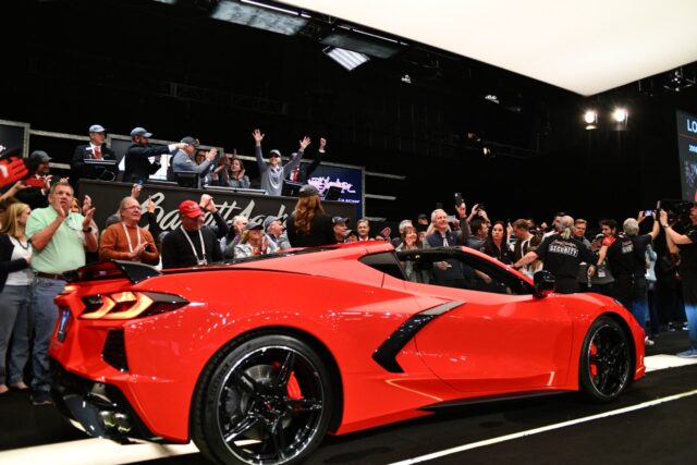 2020 Corvette No. 1 at Barrett-Jackson Scottsdale