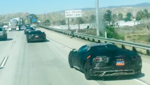 Alleged Corvette Z06s in California
