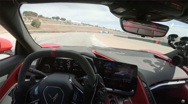 Car Spotting at Laguna Seca Track Day and a Lap in a C8 Corvette