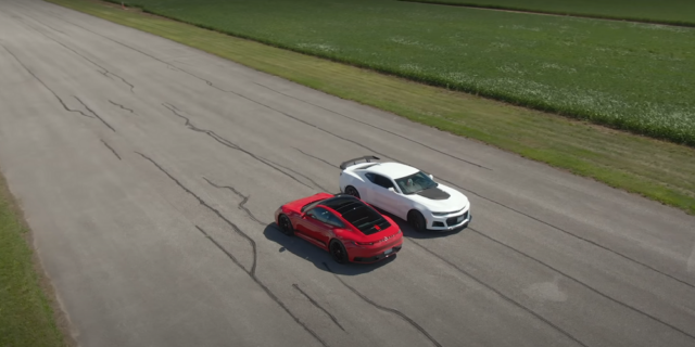 2020 911 Porsche Carrera S vs Chevy Camaro ZL1