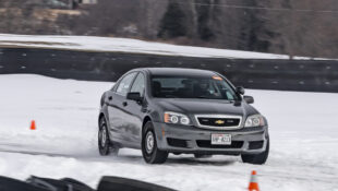 Caprice PPV Is at Home on Snow-covered Autocross at Road America